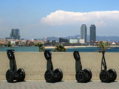 Segway 穿越巴塞罗那，60 分钟