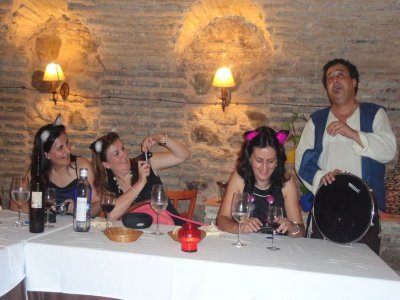 Cena Mágica con Bruja y Queimada, Toledo