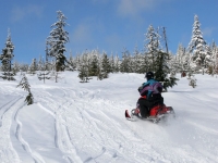 Ven y prueba las motos de nieve