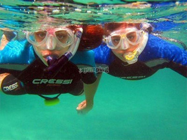 Snorkel en Puerto del Carmen desde embarcación. desde 40€