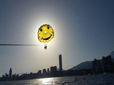 Parascending para 2 personas Benidorm 15 min