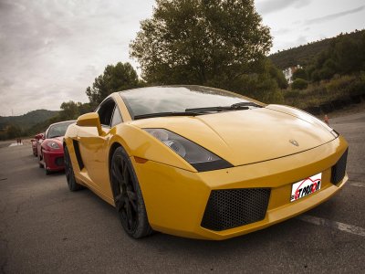 Vuelta en Lamborghini Gallardo circuito Campillos