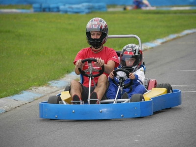 Tanda de karting biplaza 10 min Soto de Dueñas