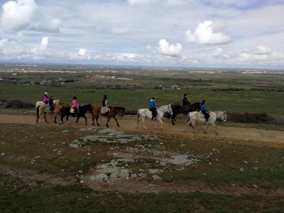 Exclusive horse route in Granja de San Ildefonso