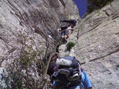 Vía Ferrata de Iniciación en Jaén.
