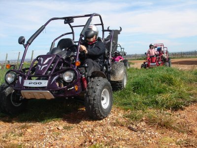 3,5-stündige Doppelbuggy-Route von Malpica de Tajo