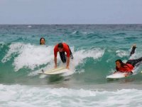  Surf students in Fuerteventura 