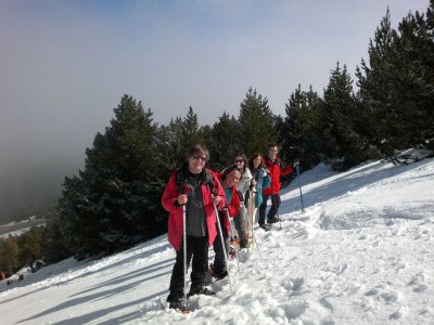 Excursión raquetas de nieve en Pirineo 1 día