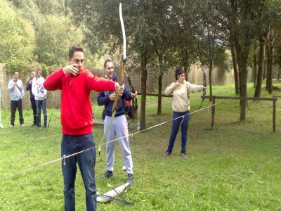 Tiro con Arco + Futbolín Humano, Pineda de Mar