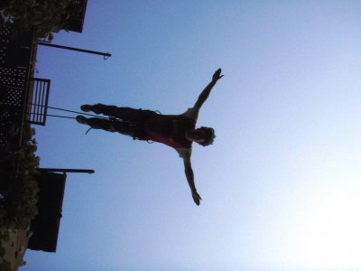 Hacer minipuenting en Lanjarón 3 saltos