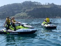  Two-seater jet skis in the Cantabrian Sea 