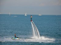  科斯塔布兰卡中的 flyboard 