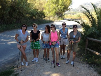 Entrenamiento de nordic walking, Benidorm, 1h30min