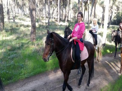 3 horas de ruta a caballo por Parque de Doñana