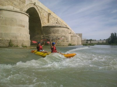 Travesía del Guadalquivir en kayak, tramo Córdoba