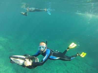 Snorkel en la playa de Cala'n Bosch Menorca 1 hora