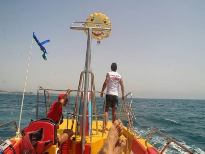 Pack despedida en Torremolinos Parasailing Banana