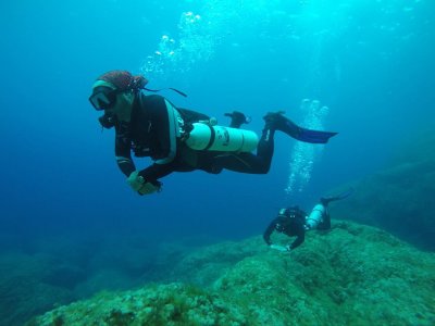 Bautismo de buceo en Reserva Marina Norte Menorca