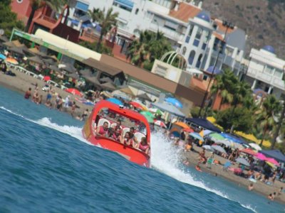 Parasailing + sesión jet boat, 2 pax, Torremolinos