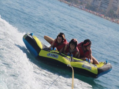 Aquaslider session in Torremolinos