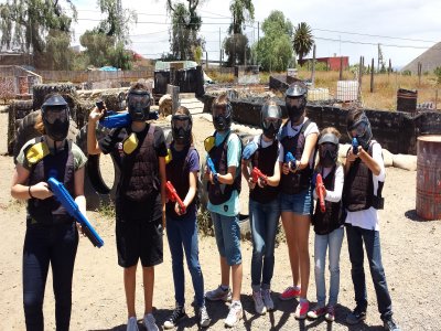 Paintball for children from 7 years old, Guimar