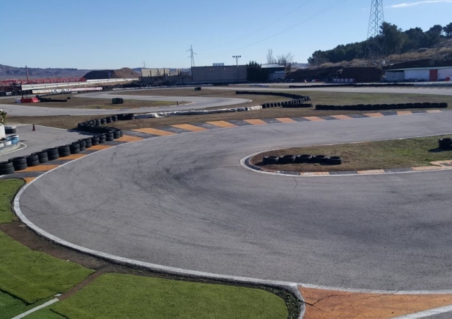 Curva del circuito de San Fernando de Henares