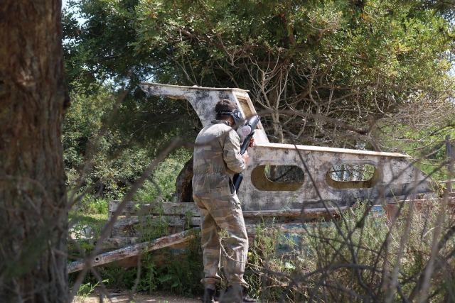 Juega al paintball con tus amigos