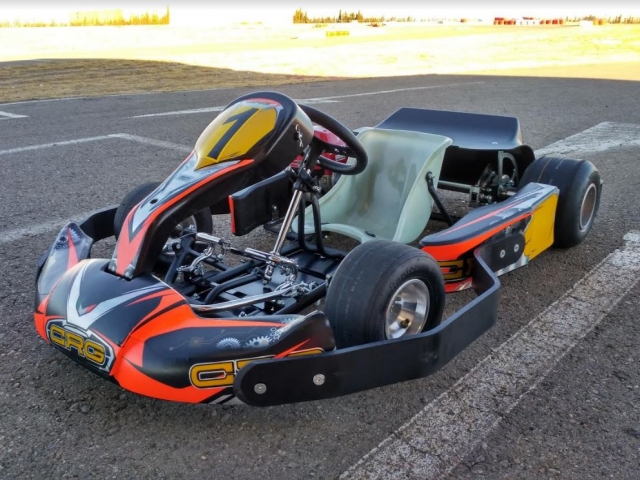 Kart auf der Zuera-Strecke 