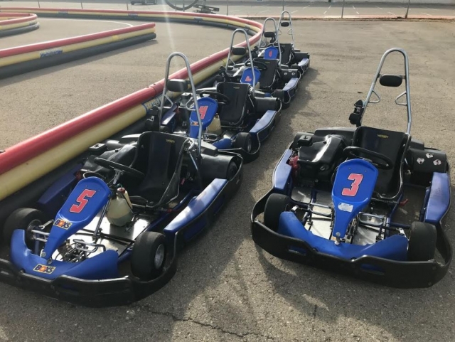  Karts der Zuera-Rennstrecke 