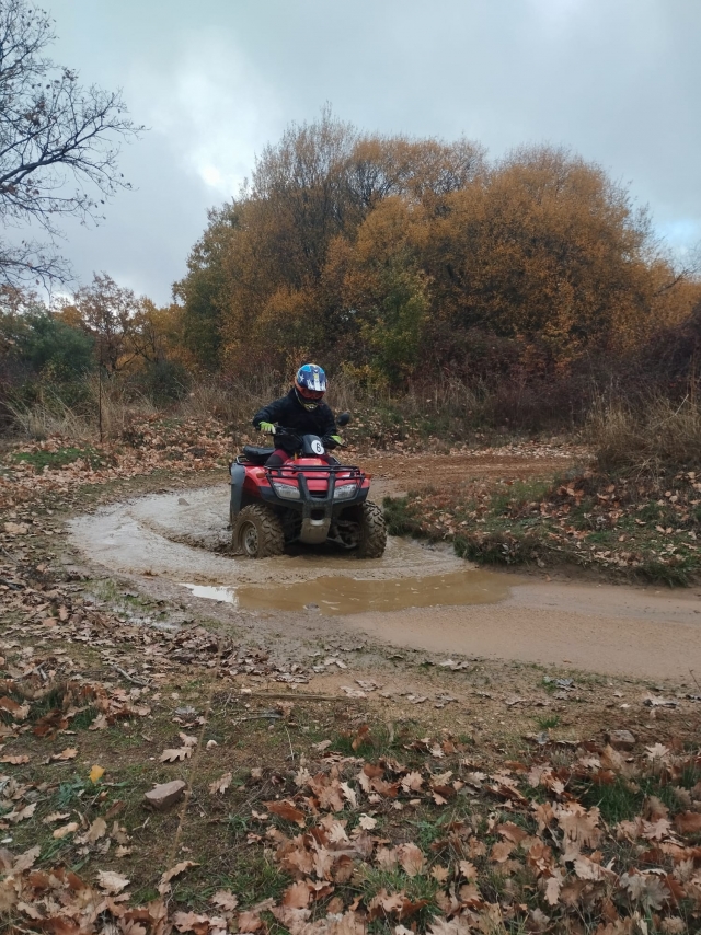 Opinión de Paula sobre Ruta en quad en la Sierra Norte 1 hora y media