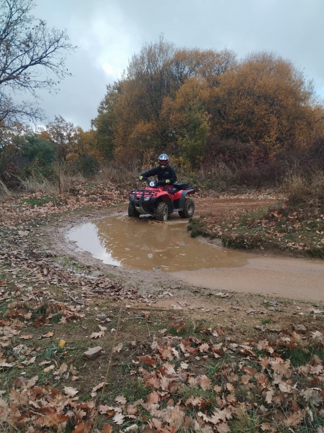 Opinión de Oscar sobre Ruta en quad en la Sierra Norte 1 hora y media