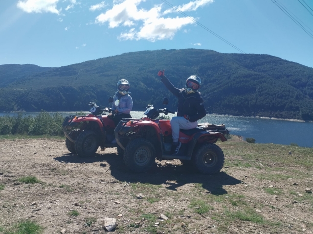 Opinión de Leandro sobre Ruta en quad en la Sierra Norte 1 hora y media