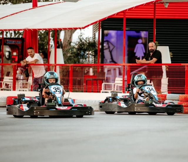 carrera de karts infantil