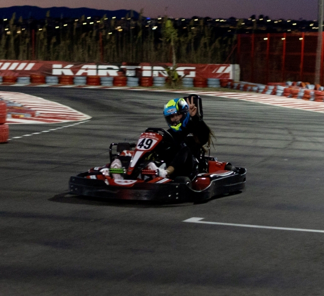 carrera en Alicanle de karts