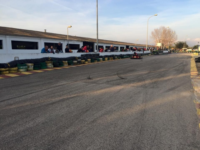 Pista abierta de karting