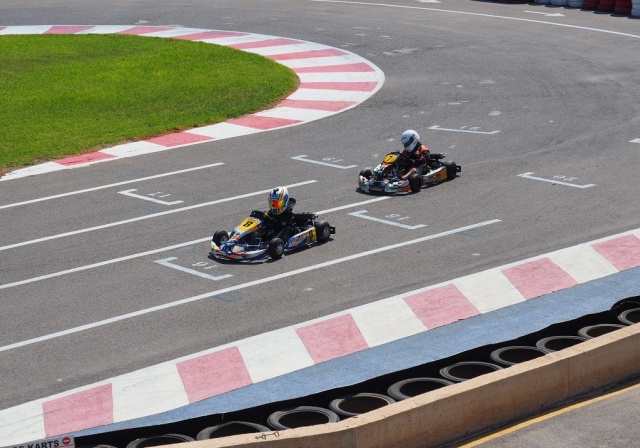 Karts en competicion en San Javier