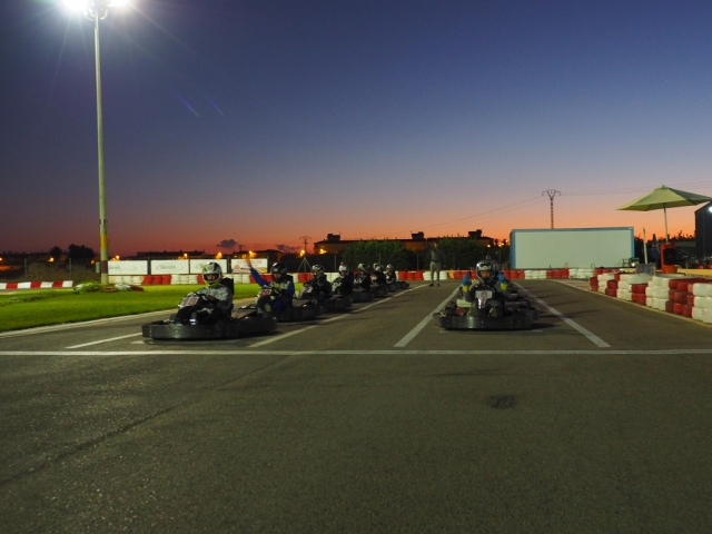 Pilotaje nocturno en San Javier