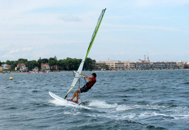 Surcando las olas