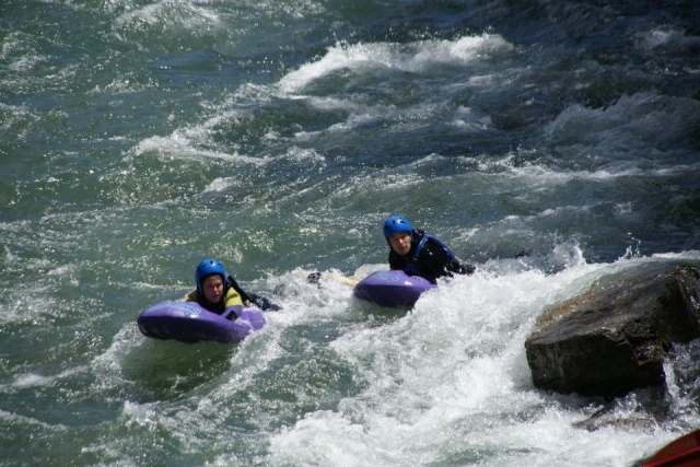 Descenso en hidrospeed en Lleida