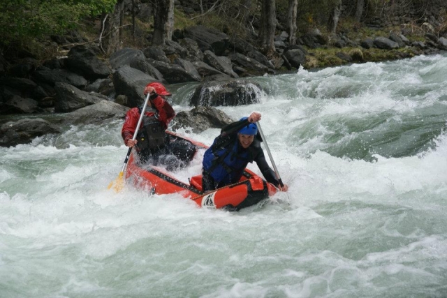 Descenso de canoas 