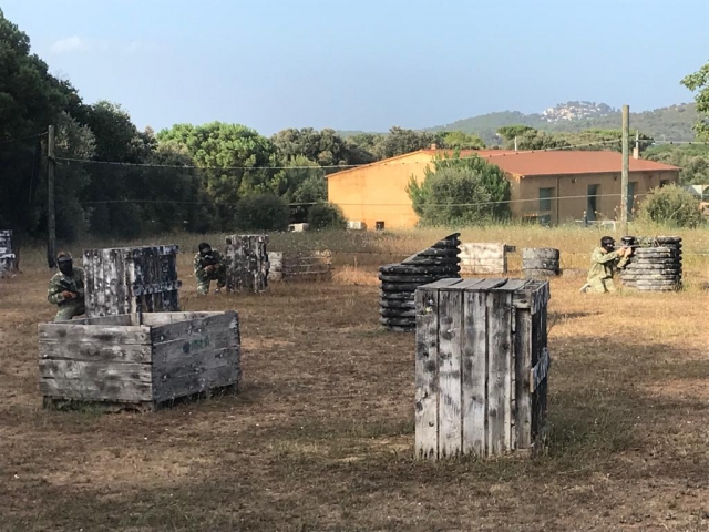  Paintball field in Emporda 