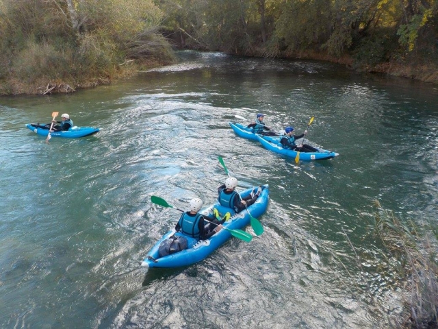  Schulrafting im Kanu 