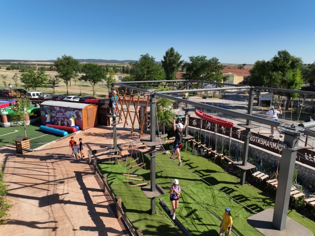 Parque de aventuras en Segovia