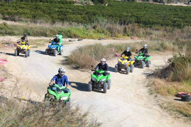  Quads on dirt roads 