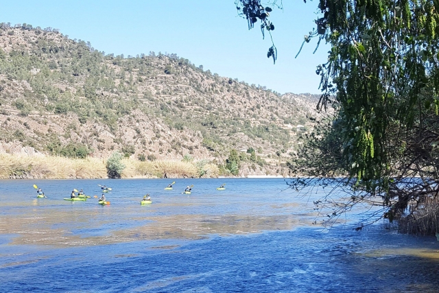 Rutas en kayaks por el Ebro
