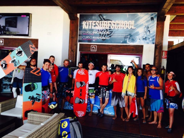  All'interno della scuola di kite 