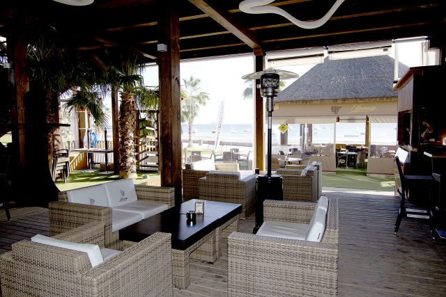 Instalaciones de la playa