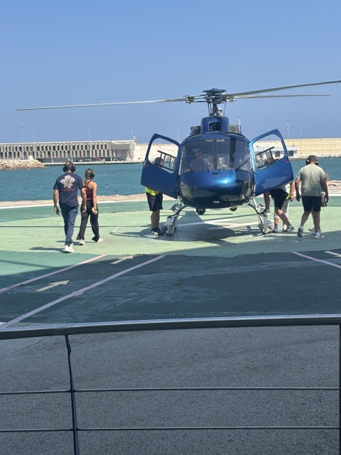 意见 EULÀLIA 关于 巴塞罗那直升机之旅 12 分钟