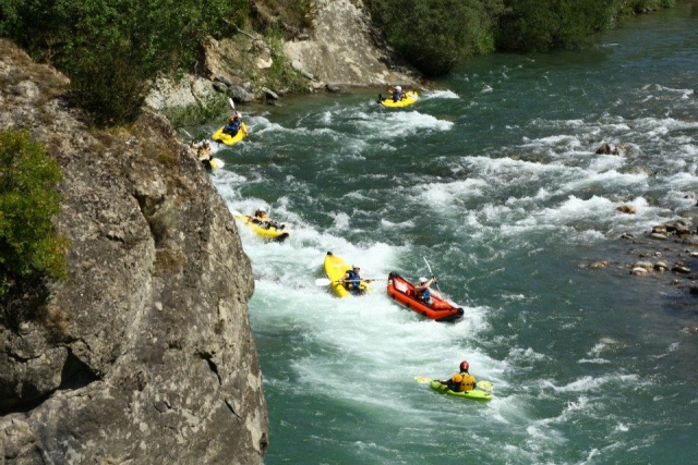 Kayak hinchables