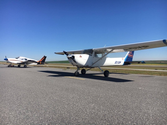 Airplanes on the asphalt 